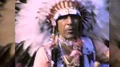 1940s Native American Indian Poses for Tourists Man Vintage Film Old Home Movie HD Footage
