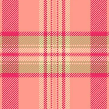 1940s pattern seamless background, outline tartan plaid fabric. Scratch che.. Stock Illustration