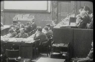 1940S Post War Clip Of The Nuremberg Trial And Germany?S Destruction. Stock Footage