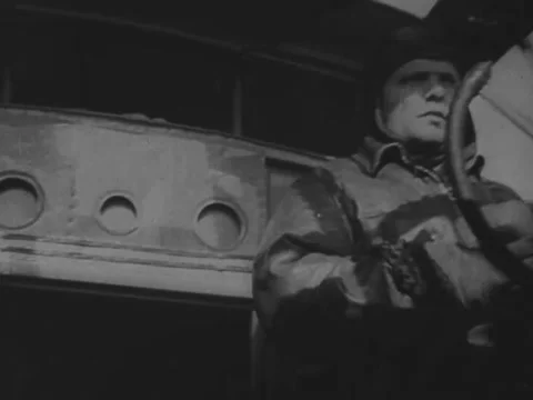 1940s: Soviet pilots Stock Footage 229440828