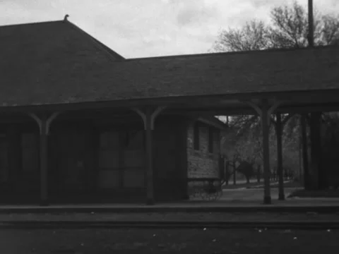 1940s: Train station Stock-Footage 231718100