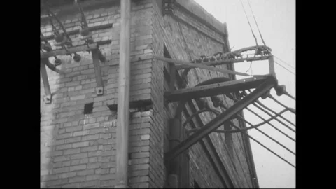 1940s - Two methods to sabotage mines for military special operations against Stock Footage 122526827