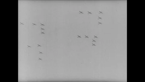 1941-Bombarding / Pearl Harbor / Second World War / 1941 Stock Footage 77829736