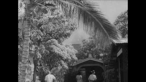 1941-Bombarding / Pearl Harbor / Second World War / 1941 Stock Footage