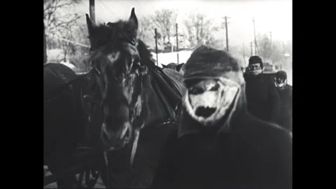 1941 Eastern Front. Winter stopps advance of German Wehrmacht in Sovjet Union. Vidéo 257429719