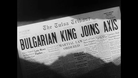 1941-Second World War / Balkan Peninsula / Europe / 1931 - 1945 Stock Footage