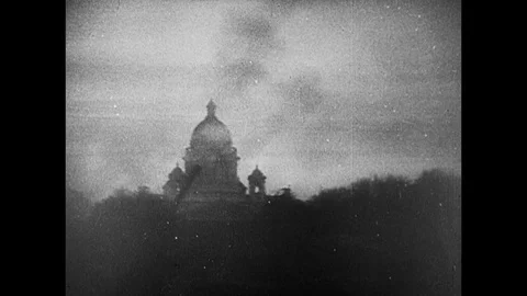 1941-Second World War / Siege of Leningrad / USSR / 1941 Stock Footage