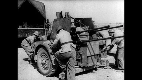 1942-Erwin Rommel / Africa Campaign / Li... | Stock Video | Pond5