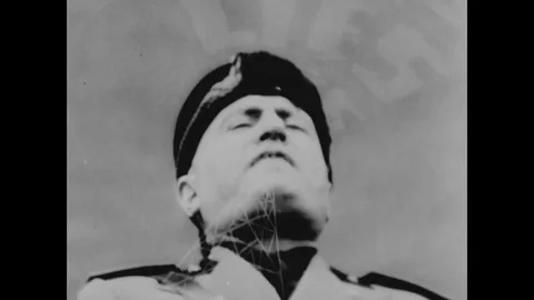1942 - Nazi Propaganda made Germany out to be a have not country, yet they spent Stock Footage