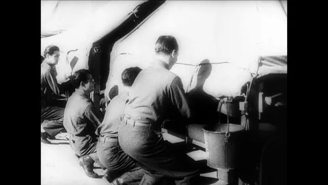 1942-Personality / Commitment / Second World War / USA / 1942 動画素材 77990108