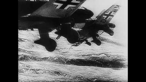 1942-Second World War / Battle of Stalingrad / Wehrmacht / Russia / 1942 스톡 동영상 77897800