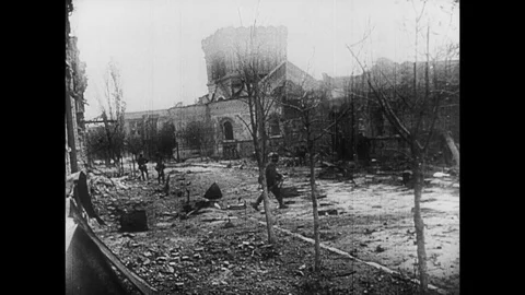 1942-Second World War / Battle of Stalingrad / Wehrmacht / Russia / 1942 Stock Footage