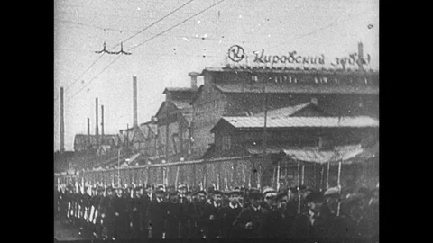 1942-Second World War / Leningrad / Russia / 1942 Stock Footage