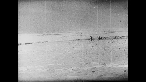 1942-Second World War / Soviet Soldier / Stalingrad / Russia / 1942 Stock Footage
