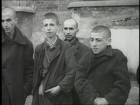 1942-Warsaw Ghetto / Poland / 1942 Stock Footage