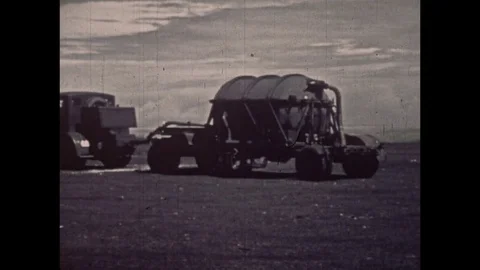 1943-Heeresversuchsanstalt PeenemÙnde / V2 / Germany / 1942 - 1943 Stock Footage