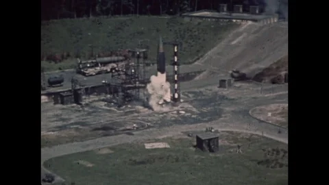 1943-Heeresversuchsanstalt PeenemÙnde / V2 / Germany / 1942 - 1943 Stock Footage