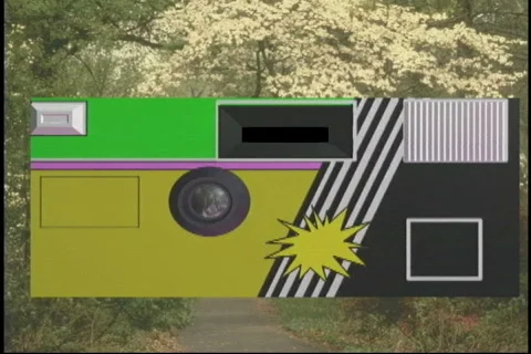 1943 kodakdisposable camera Stock Footage 822282