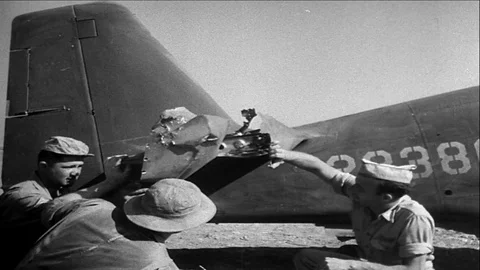 1943-Operation Husky / Sicily / Second World War / 1943 Stock Footage