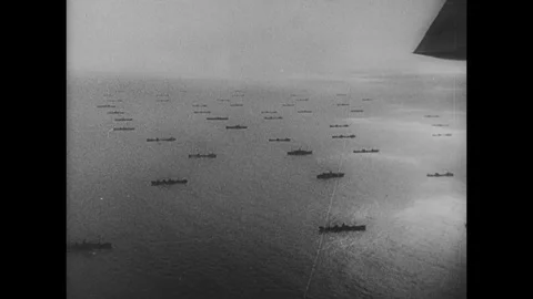 1943-Operation Torch / Second World War / Africa / 1943 Stock Footage 77845765