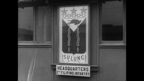 1943-Pacific War / Bataan / Philippines / 1943 Stock Footage 77912993