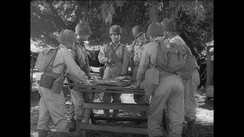 1943-Pacific War / Bataan / Philippines / 1943 Stock Footage 77912996