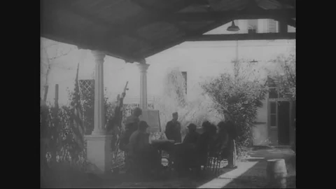 1944 - The Allied powers orchestrate the evacuation of Italian refugees during Stock Footage 83102980