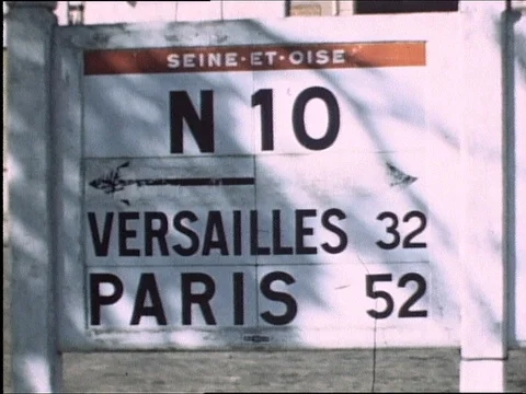 1944-Allied Soldier / Paris / Second World War / 1944 Stock Footage 77863403