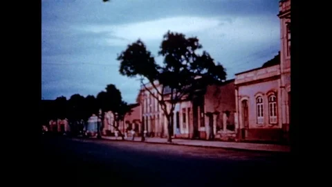1944-Bel_m / Brazil / 1944 Stock Footage
