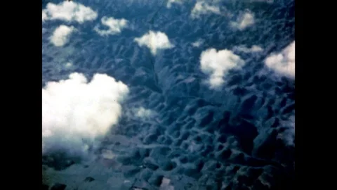 1944-Caribbean / Aerial / 1944 Stock Footage