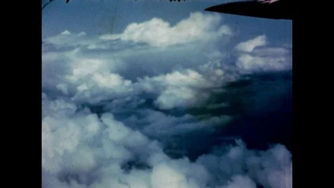 1944-Caribbean / Aerial / 1944 Stock Footage