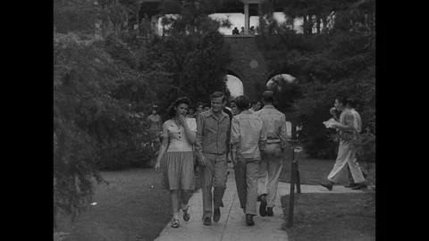 1944-High School Student / Defense Industry / USA / 1944 Stock Footage