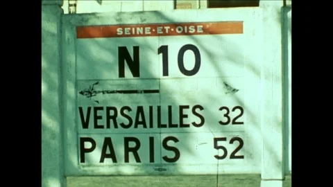 1944-Liberation of Paris / Second World War / 1944 Stock Footage
