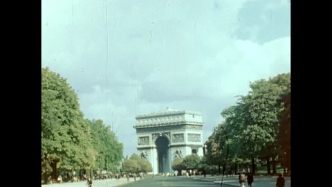 1944-Liberation of Paris / Second World War / 1944 Stock Footage 77814654