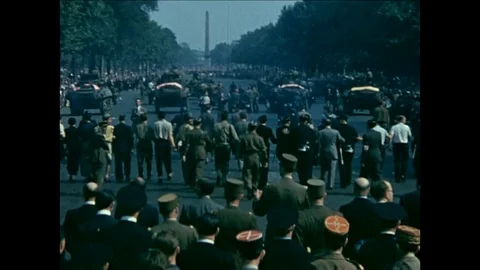 1944-Liberation of Paris / Second World War / 1944 Stock Footage 77814667