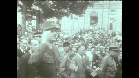 1944-Liberation of Paris / Second World War / 1944 Stock Footage 77814684