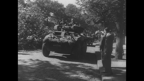 1944-Liberation of Paris / Second World War / France / 1944 Stock Footage 77915199