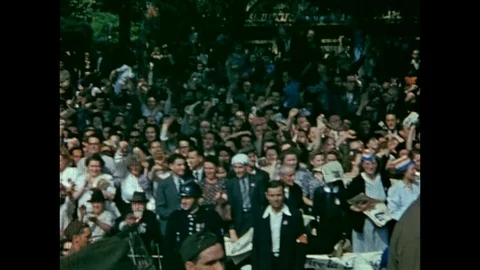 1944-Liberation of Paris / Second World War / 1944 Stock Footage 78006539