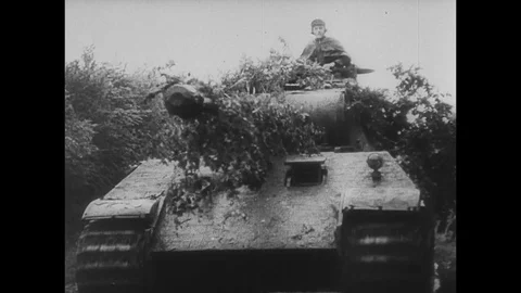 1944-Operation Overlord / Second World War / France / 1944 Stock Footage