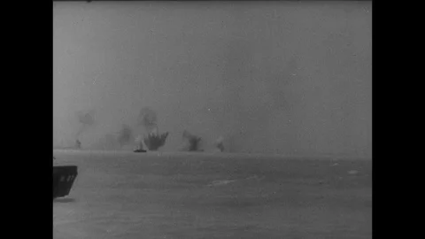 1944-Pacific War / Tarawa / 1944 Stock Footage