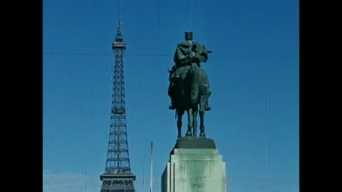 1944-Paris / Sights / 1944 Stock Footage 78006545