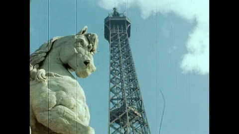 1944-Paris / Sights / 1944 Stock Footage 78006546