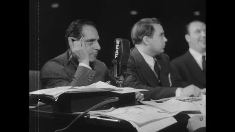 1944-Presidential Elections / USA / 1944 Stock Footage