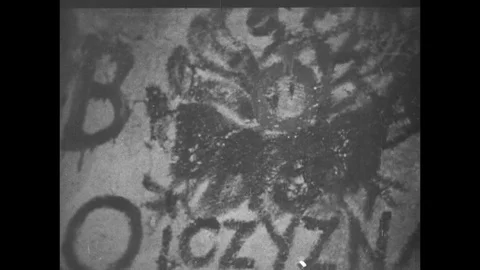 1944-Resistance Movement / Poland / 1939 - 1944 Stock Footage