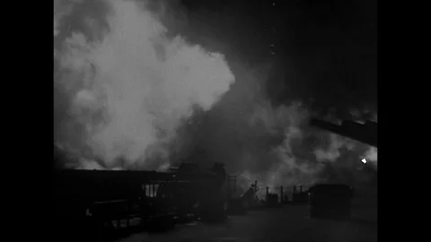 1944-Second World War / Christmas / USA / 1944 Stock Footage