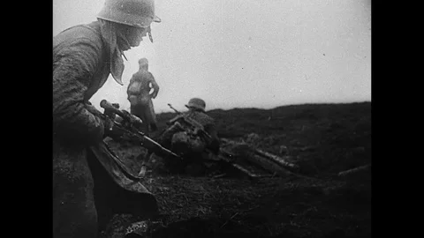1944-Second World War / Eastern Front / Russia / 1944 Stock Footage