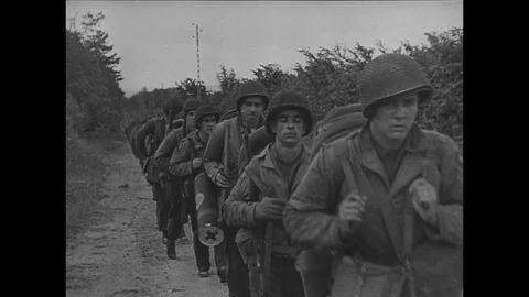 1944-Second World War / US Army / 1944 Stock Footage 77888826