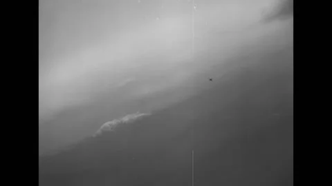 1944 - US Army Air Force P-40s bomb enemy installations outside of Cassino, Stock Footage 162737843