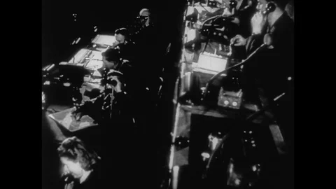 1944-Wehrmacht / Command Post Centre / Germany / Second World War / 1944 Stock Footage 77874989