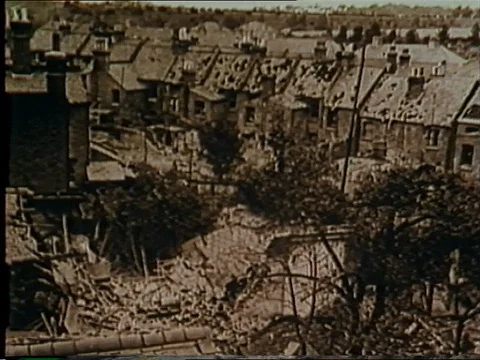 1945-Aerial Warfare / Great Britain / Second World War Stock Footage